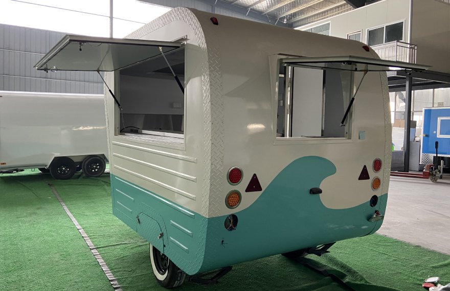 small smoothie trailer for sale